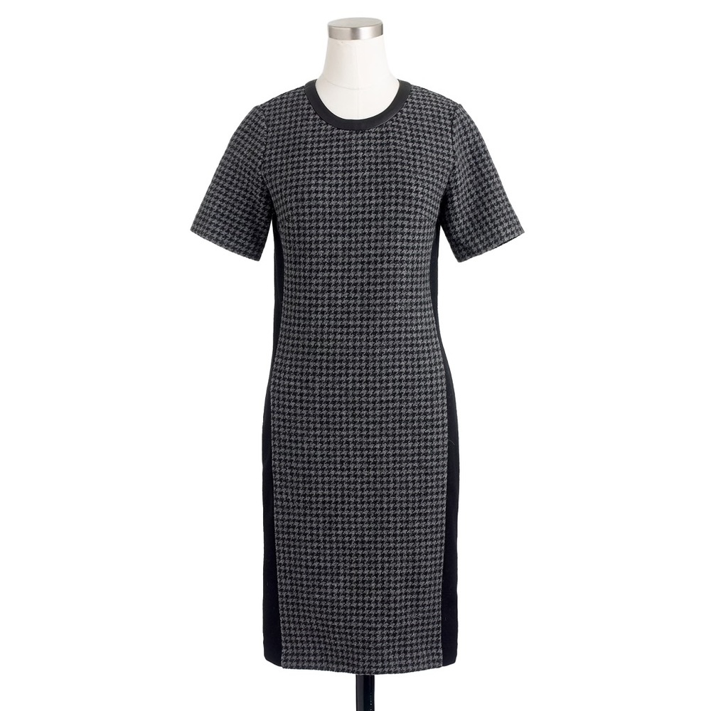 J crew mixed houndstooth dress wool | size 00